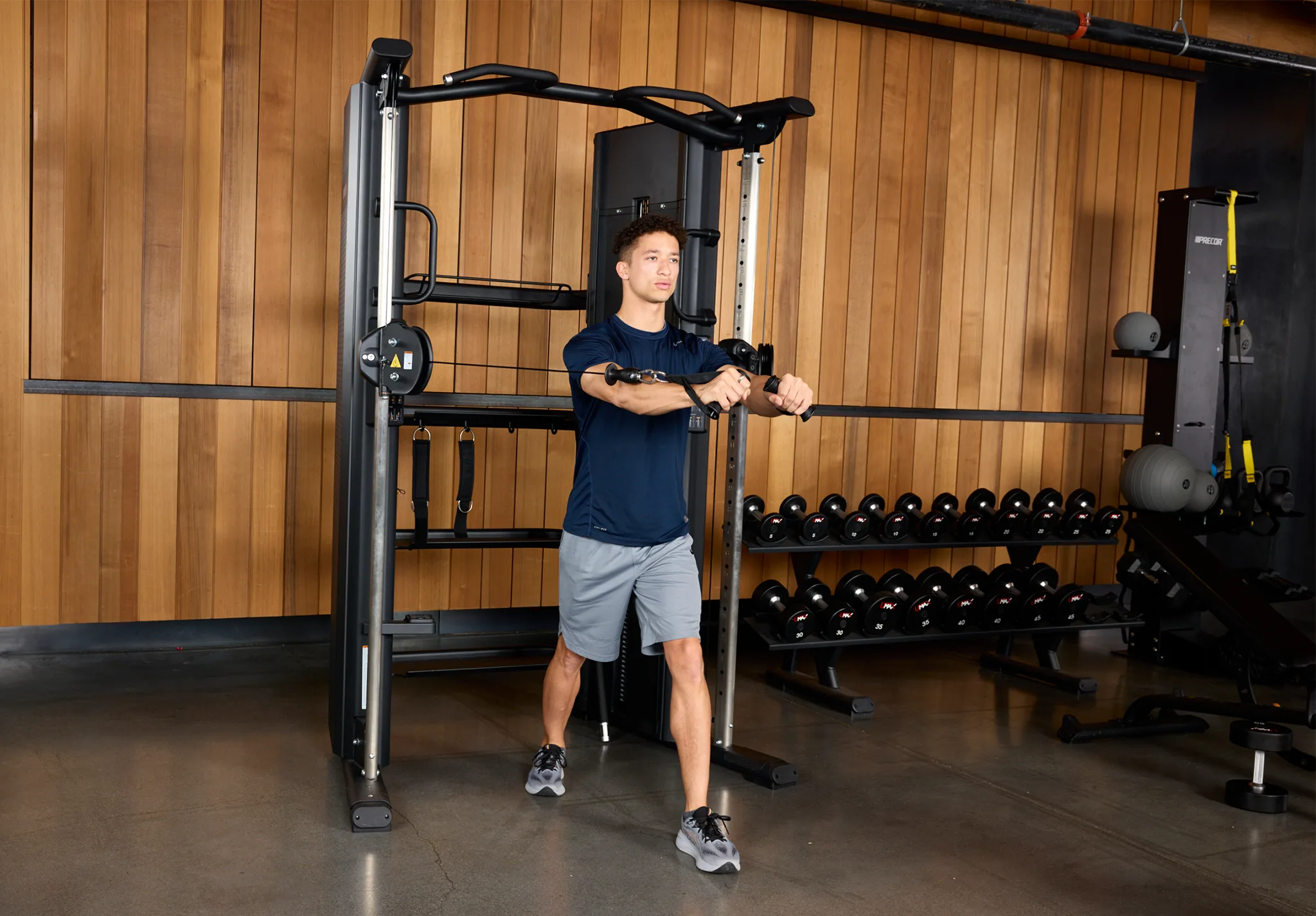 RDAP, Facility, Exercise, Arm span full width