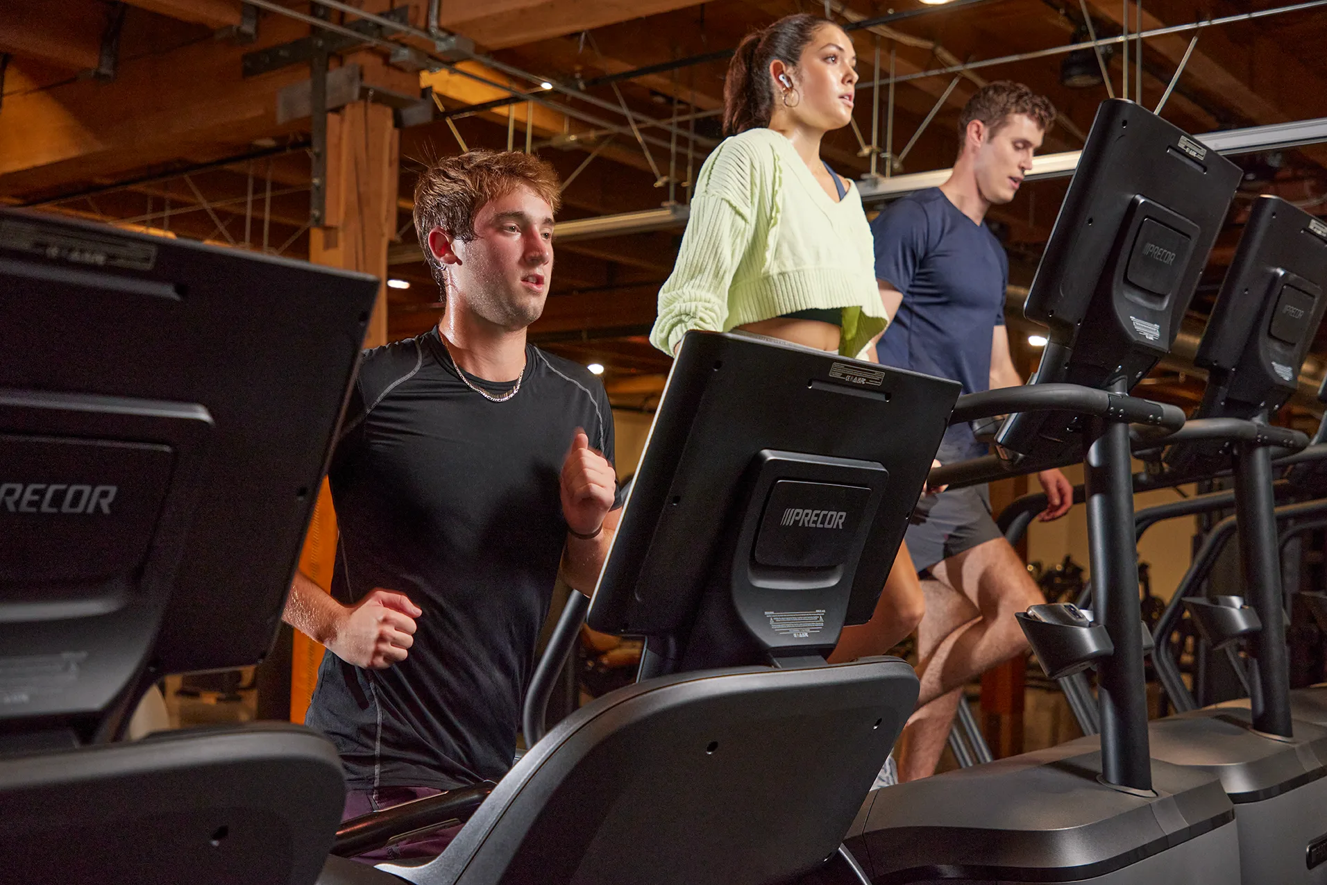 Connected Fitness Text Media Image